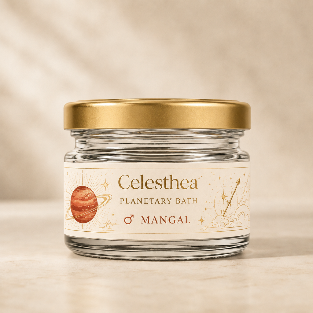 Celesthea Mangal Planetary Bath jar