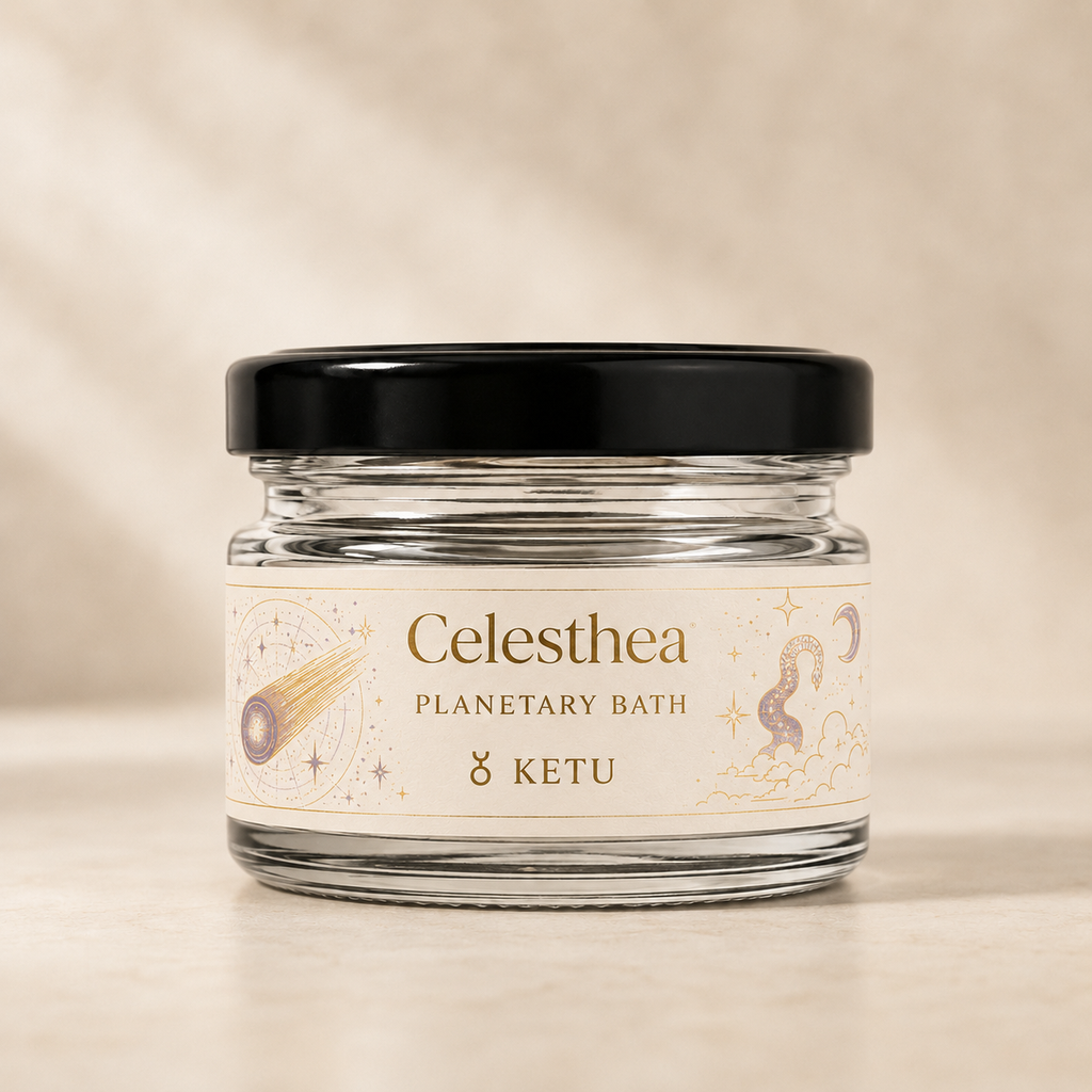 Celesthea Ketu Shanti Planetary Bath jar