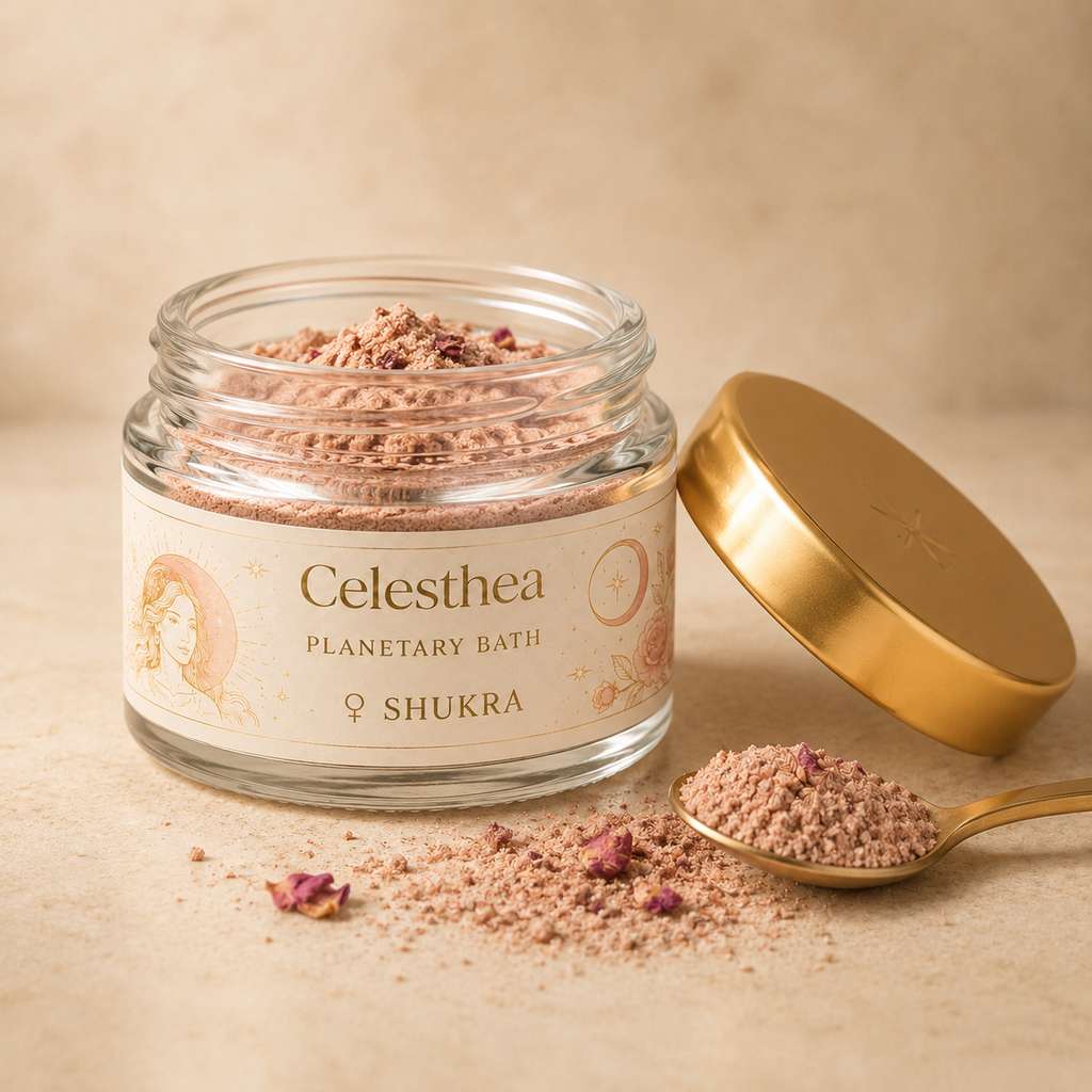 Celesthea Shukra Planetary Bath - texture close-up