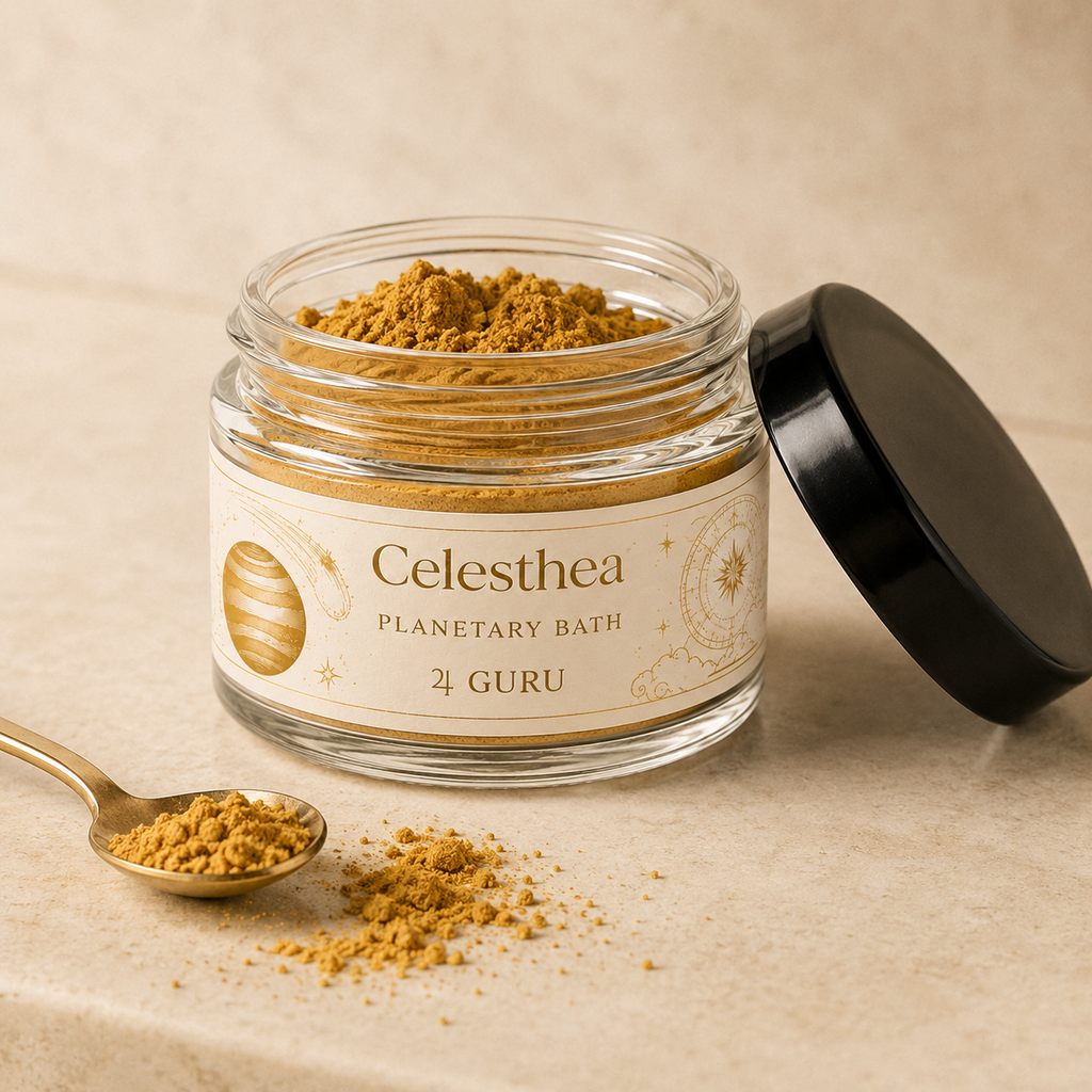 Celesthea Surya Planetary Bath - texture close-up